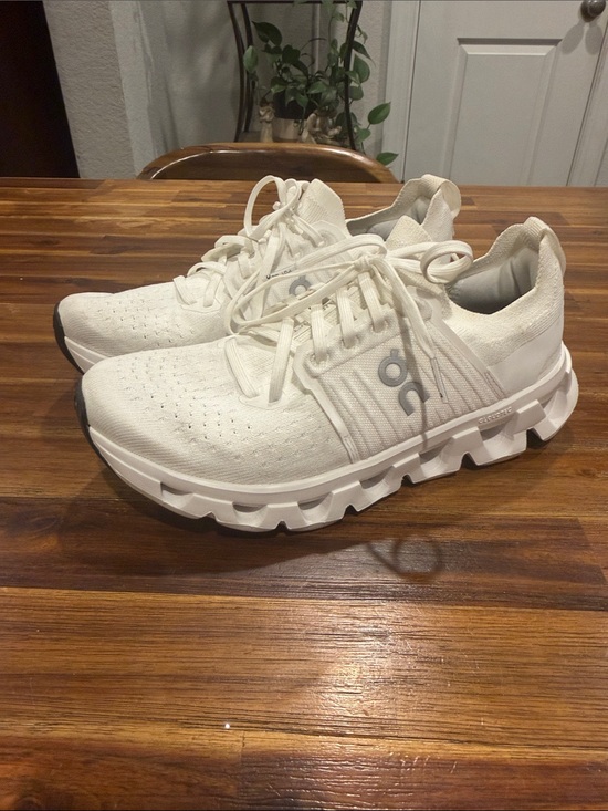 On Running Shoes - On Running Women's White Athletic Shoes